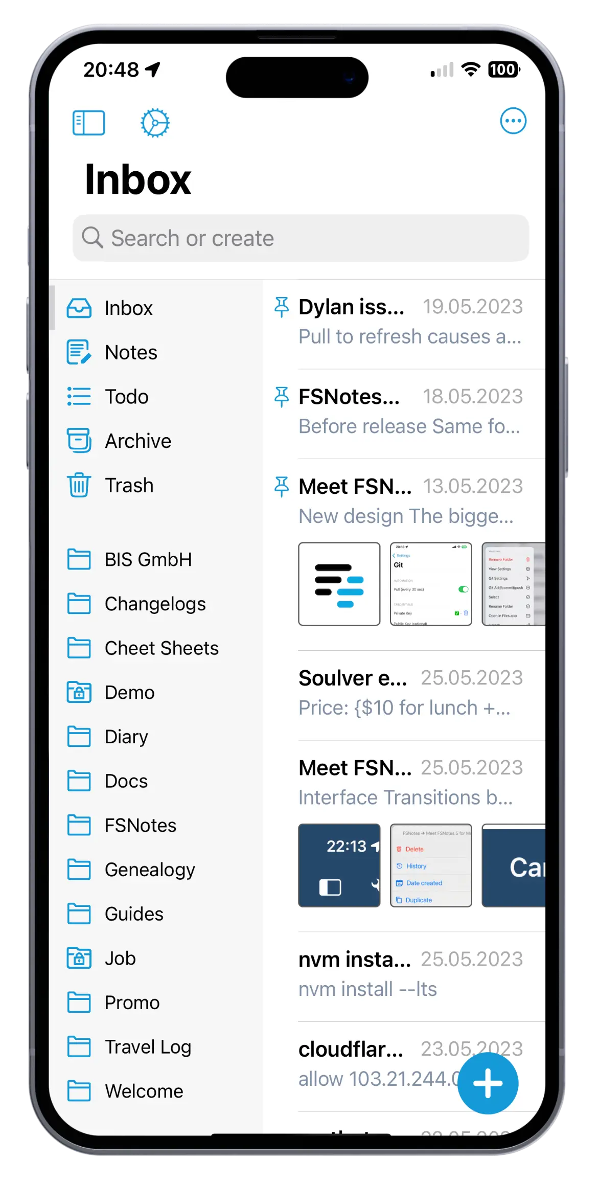 FSNotes for iOS