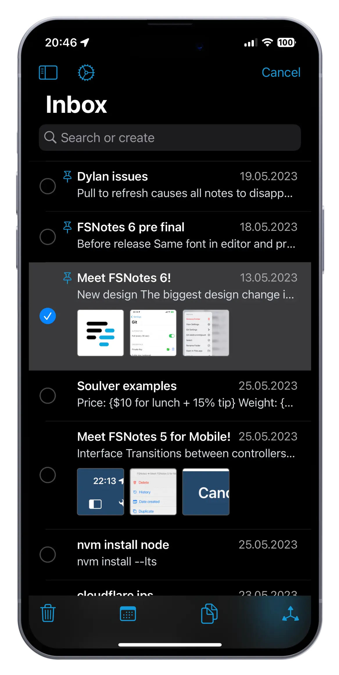 FSNotes for iOS