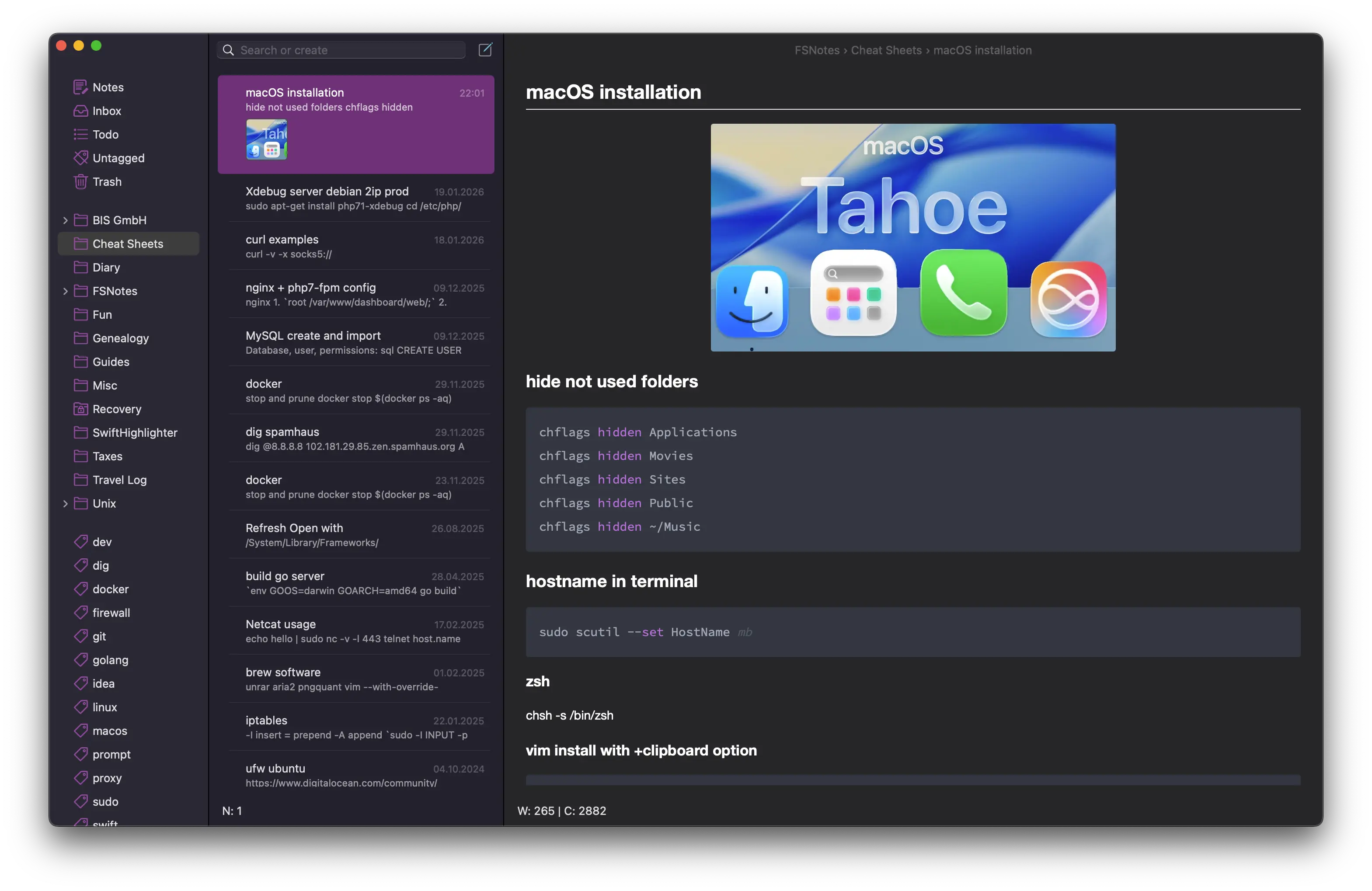 Dark Mode on macOS and iOS